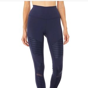 Hazy Alo High Waist Moto Leggings